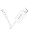 Kabelis Borofone DH10 USB-C to HDMI 1.8m baltas