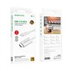 Kabelis Borofone DH10 USB-C to HDMI 1.8m baltas