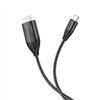 Cable Hoco UA16 Type-C to HDMI 2.0m gray