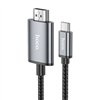 Cable Hoco UA27 USB-C to HDMI grey