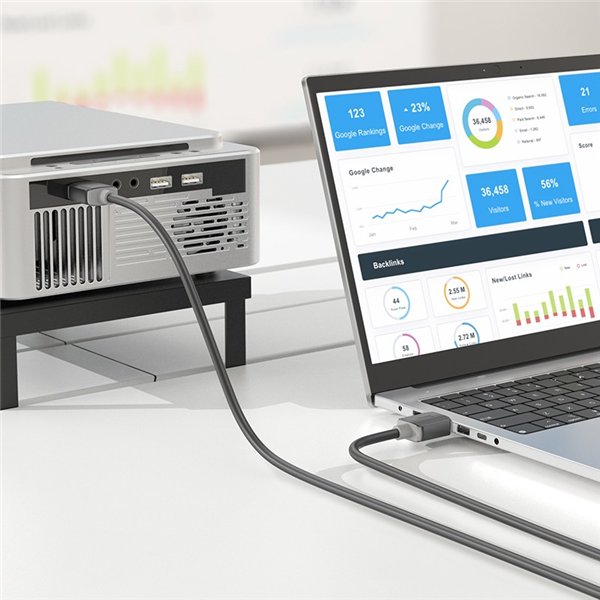 Kabelis Hoco US08 HDMI to HDMI 1.0m juodas