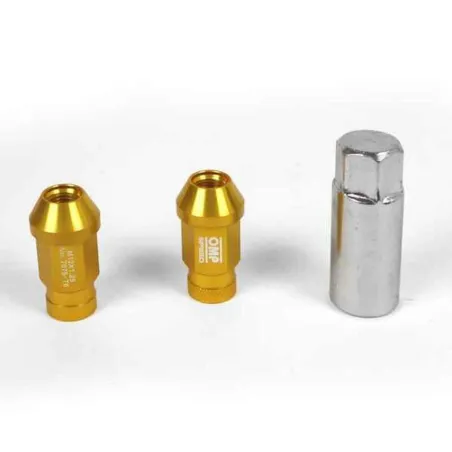 Set Гайки OMP 7075 Золото 40 mm 20 uds M12 x 1,25