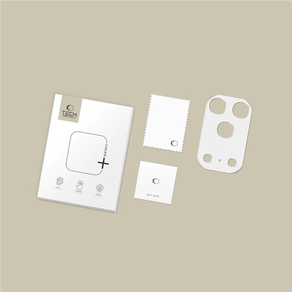 Camera protection Tech-Protect CamAlloy Apple iPhone 17 Pro Silver