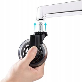 Kėdės ratukai Reach SoftRoll 5 vnt.