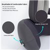 Travel pillow with noise cancellation Reach ANC, gray