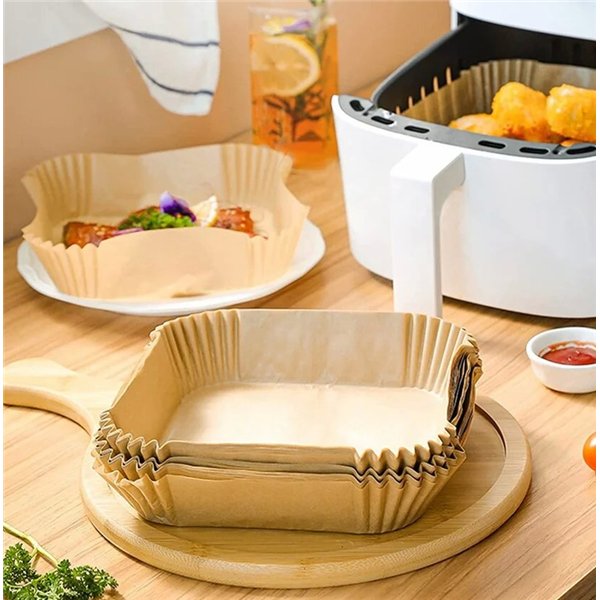 Baking paper for hot air fryer, 100 pcs.