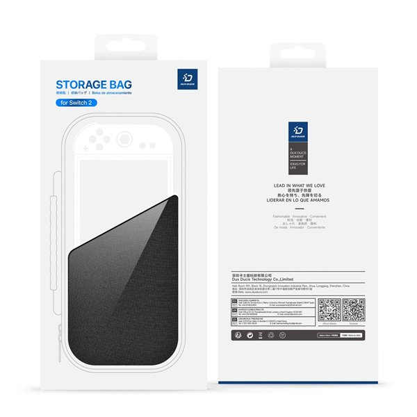 Dux Ducis Handheld Storage Bag Nintendo Switch 2 black