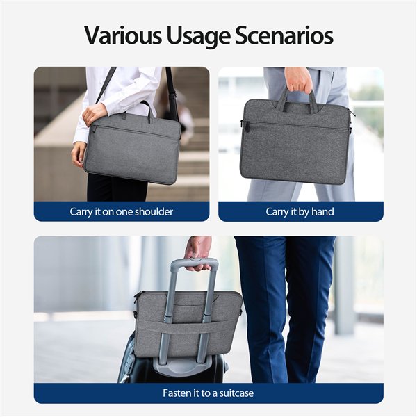 Laptop bag Dux Ducis LBJB 13-13.9" grey