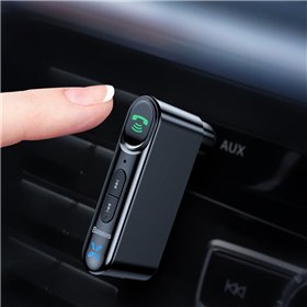 Bluetooth car Receiver Baseus Qiyin AUX 3.5mm TV, DVD Black WXQY-01