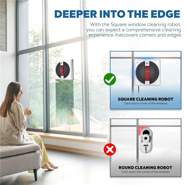 Window cleaning robot Reach W36D white