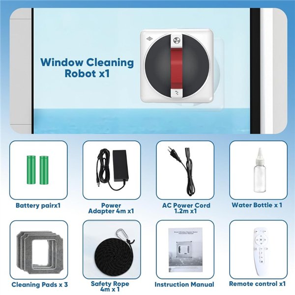 Window cleaning robot Reach W36D white