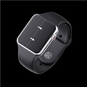 LCD Screen protector 3mk Watch ARC Apple Watch 7/8 45mm 3 pcs