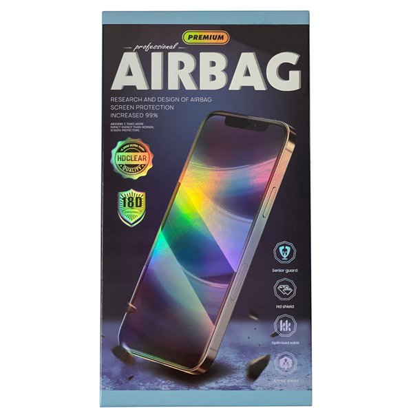 Tempered glass 18D Airbag Shockproof Apple iPhone 14 Plus black