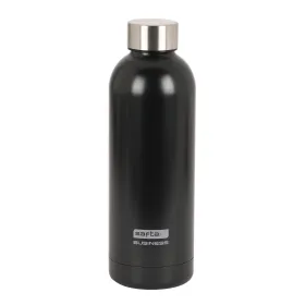 Nerūdijančio plieno gertuvė Safta Black 500 ml Juoda