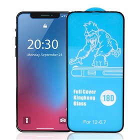 Tempered glass 18D Airbag Shockproof Xiaomi Redmi Note 10 5G/Poco M3 Pro 5G black