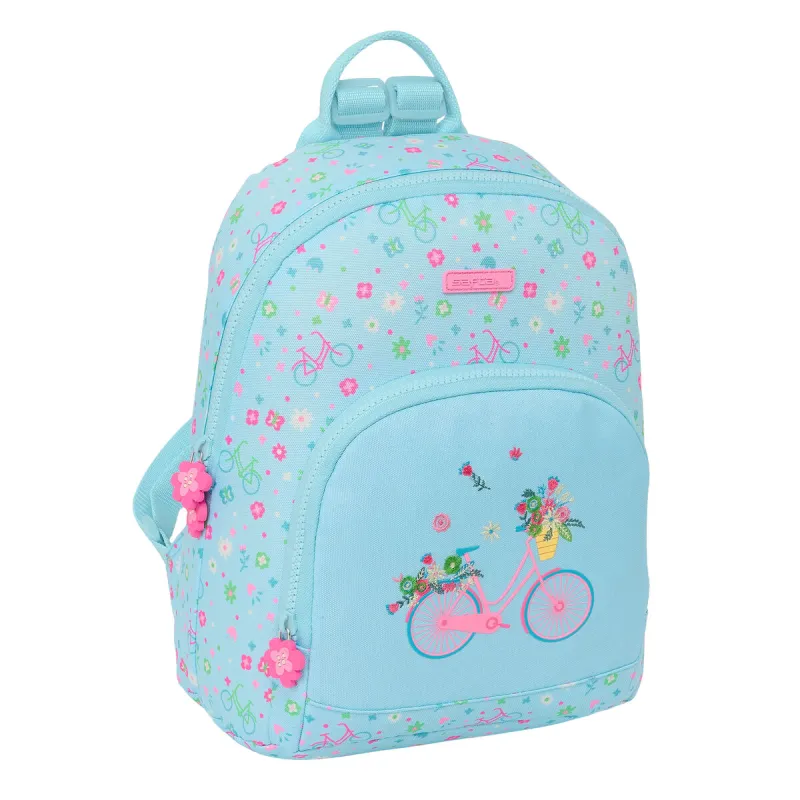 Selkäreppu Safta Bicicleta Sininen 25 x 30 x 13 cm