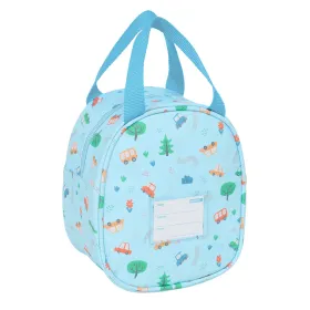 Siltuma pusdienu kārbiņa Safta Coches Zils 19 x 22 x 14 cm