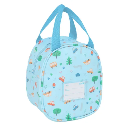 Термическая коробочка для завтрака Safta Coches Синий 19 x 22 x 14 cm