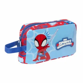 Šiluminė pietų dėžutė Spider-Man Rescue Mėlyna Raudona 21,5 x 12 x 6,5 cm