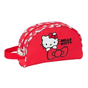 Ceļojumu Piederumu Somiņa Hello Kitty Iconic Balts Sarkans 26 x 16 x 9 cm