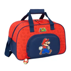 Sporto krepšys Super Mario Trick Raudona Tamsiai mėlyna 40 x 24 x 23 cm