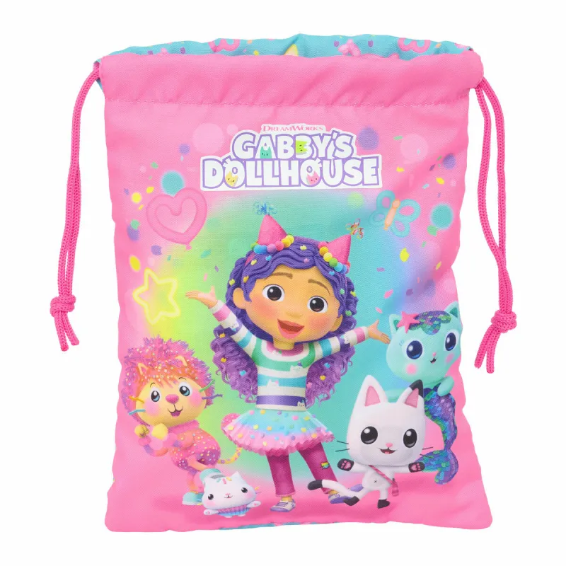 Užkandžių maišelis Gabby's Dollhouse Confetti Rožinė Turkis