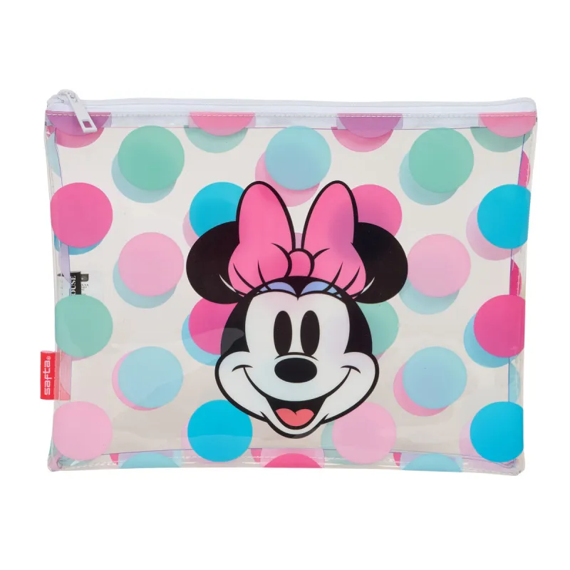 Пляжная сумка Minnie Mouse Beach Разноцветный Прозрачный