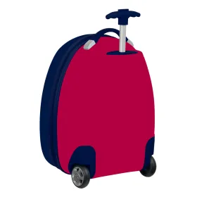 Salono lagaminas F.C. Barcelona Mėlyna Kaštoninė 16'' 23 L 28 x 43 x 23 cm