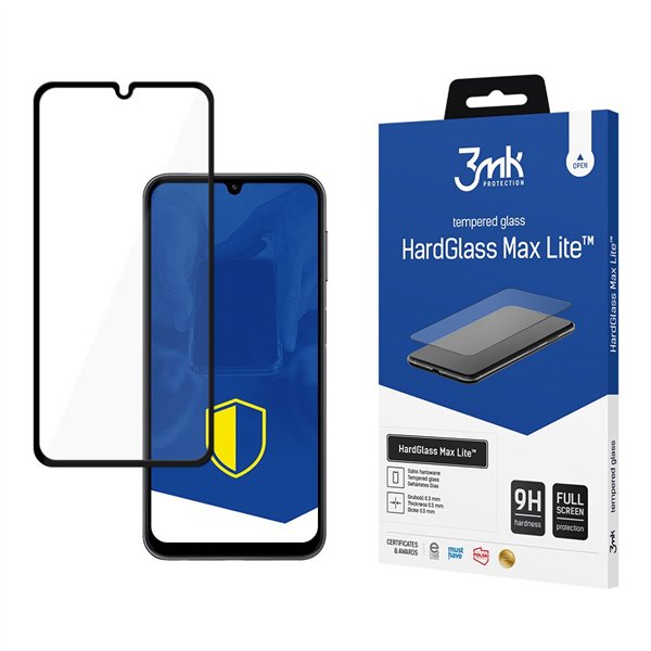 Tempered glass 3mk Hard Glass Max Lite Samsung A256 A25 5G black
