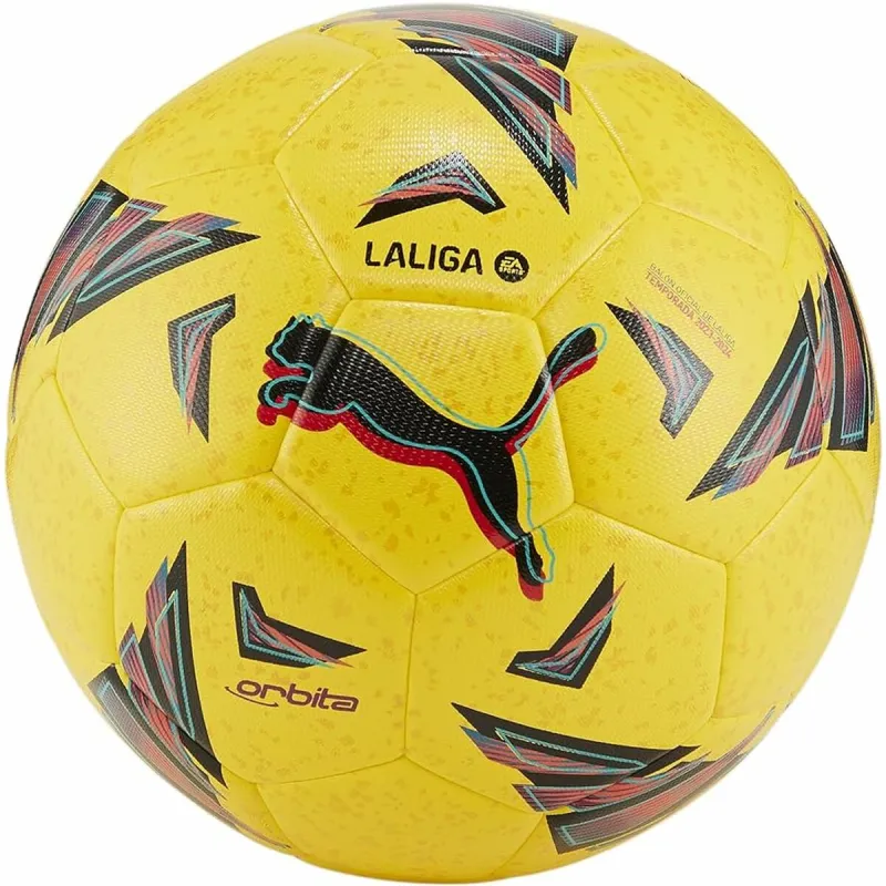 Football Puma ORBITA LA LIGA 1 084108 02 Yellow Size 5