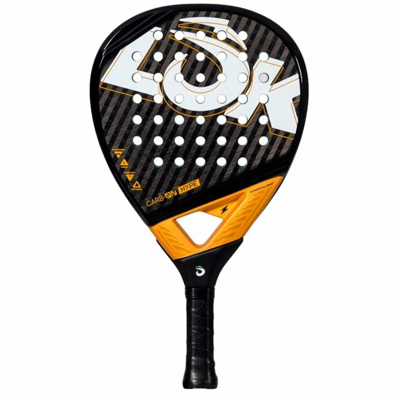 Rakete Lok Sports Carb-On Hype Melns Oranžs
