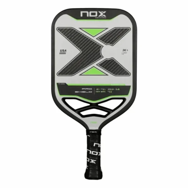 Паддл для пиклбола Nox Nox Pro Shield Чёрный Углеволокно