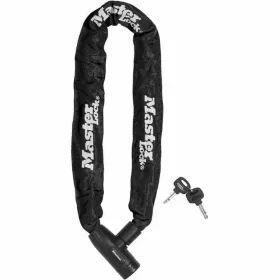 Замок с ключом Master Lock Чёрный 90 cm