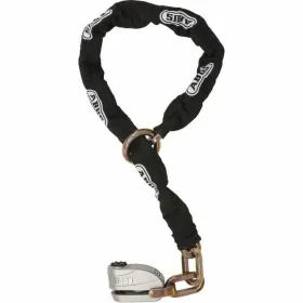 Ķēde ar piekaramo atslēgu ABUS 8008/12KS120 Black Loop Melns