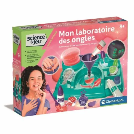 Manikyyrisetti Clementoni My Nail Laboratory Monivärinen