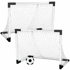 Football Goal Mondo 14 cm White