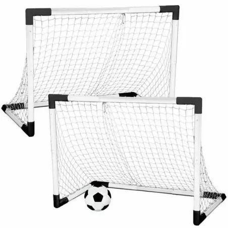 Football Goal Mondo 14 cm White