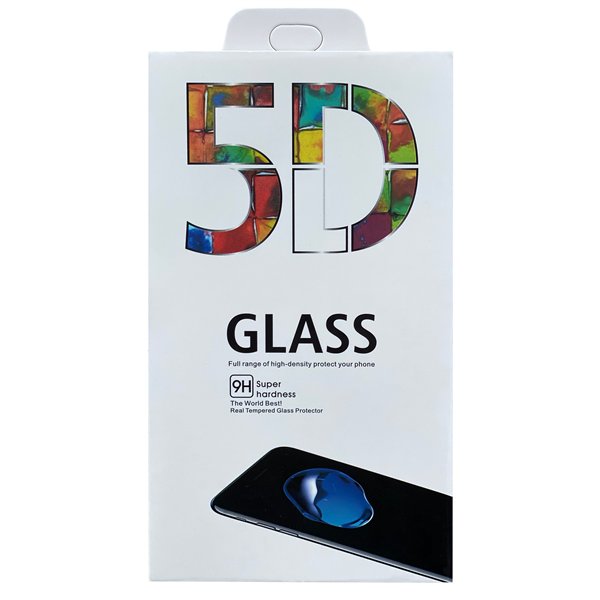 Tempered glass 5D Full Glue Xiaomi 12 Lite cuverd black