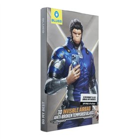 Tempered glass 5D Mr. Monkey Glass (Airbag Anti-Broken) Apple iPhone 17 black