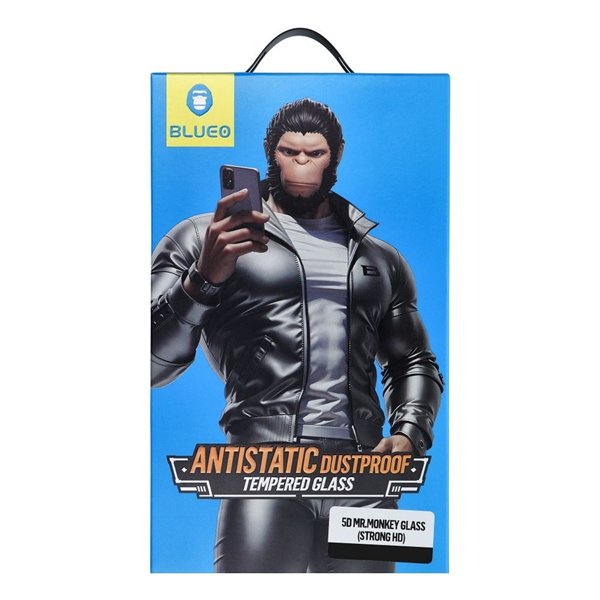 Tempered glass 5D Mr. Monkey Glass (Strong HD) Apple iPhone 11 Pro black