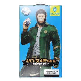 Tempered glass 5D Mr. Monkey Glass (Strong Matte) Apple iPhone 15/16 black