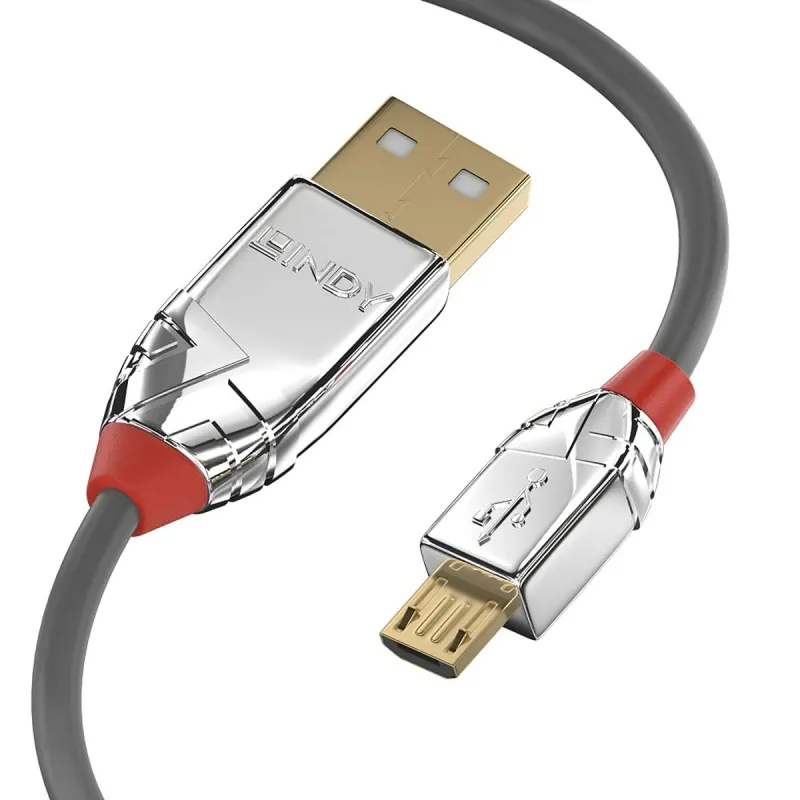 Cable Micro USB LINDY Grey