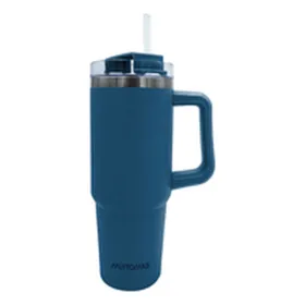Vandens butelis Muitomas TRAVELMUG900BL Mėlyna Nerūdijantis plienas