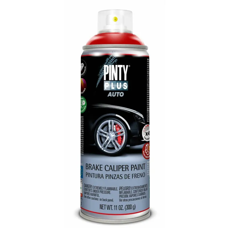 Smidzināma krāsa Pintyplus Auto PF107 400 ml Bremžu suports Sarkans