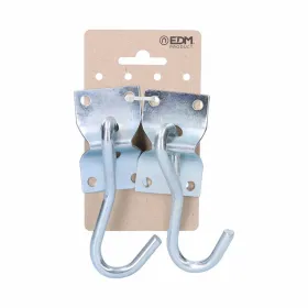 Подставка EDM 85243 Серебристый 70 x 45 mm Подвесной крючок Гамак (2 штук)