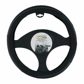 Steering Wheel Cover Dunlop Black Grey Ø 38 cm