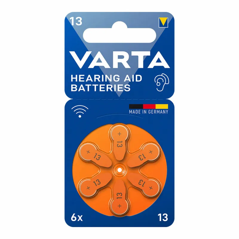 Hearing aid battery Varta Hearing Aid 13 6 Units
