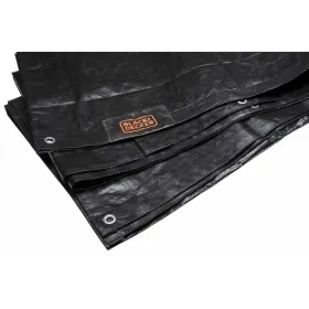Piekabes pārsegs Black & Decker Melns 3 x 4 m