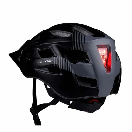 Adult's Cycling Helmet Dunlop Black Grey L 58-61 cm