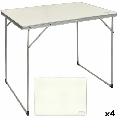 Sulankstomas stalas Aktive Balta 80 x 70 x 60 cm (4 vnt.)